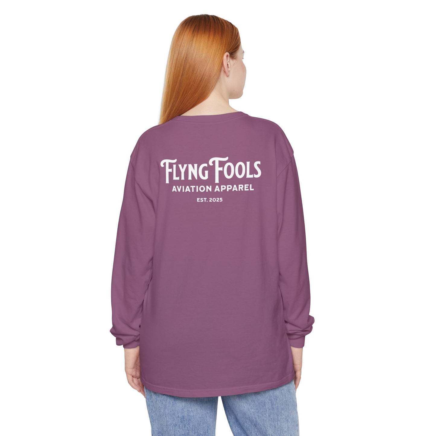 Flying Fools Aviation Apparel Long Sleeve T-Shirt