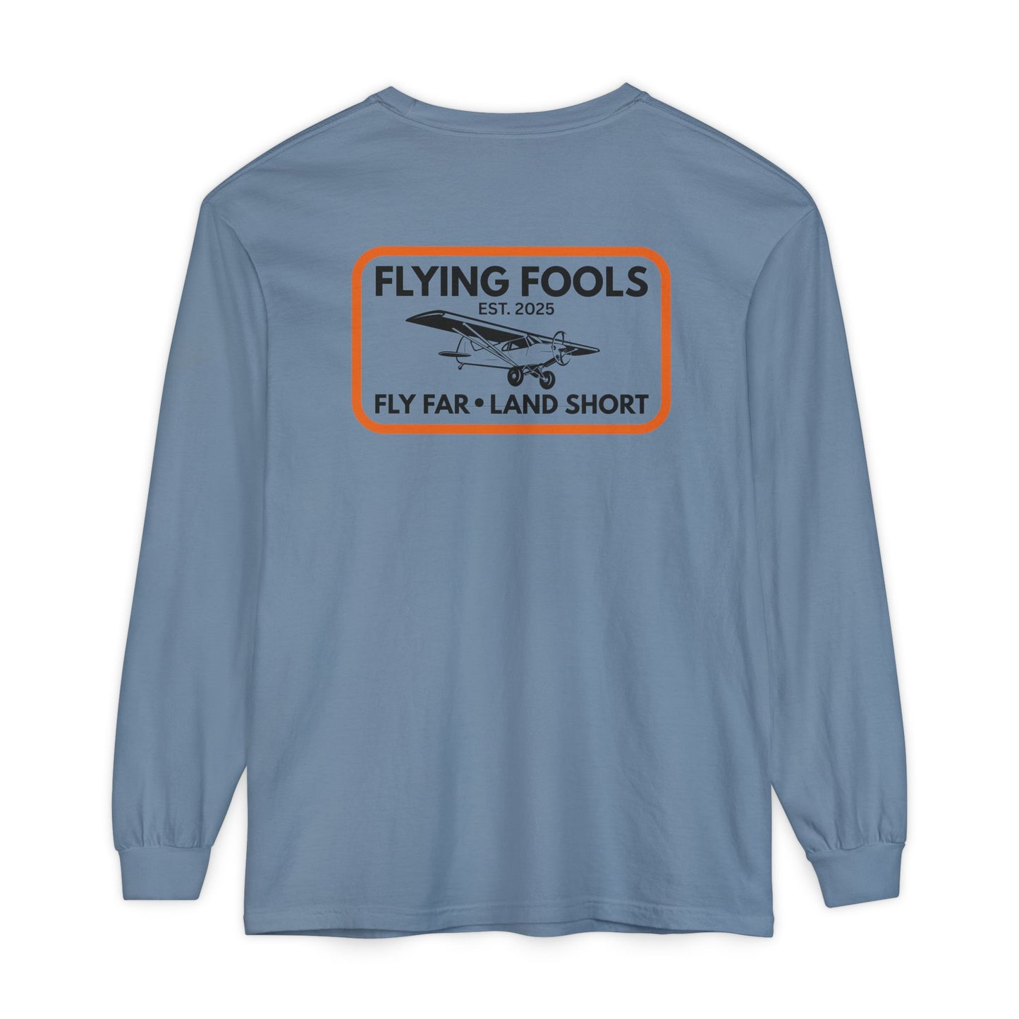 Flying Fools Patch Logo 2 Long Sleeve