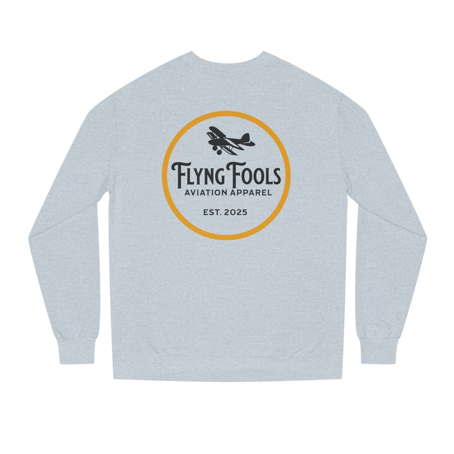 Flying Fools Original Logo Aviation Crewneck