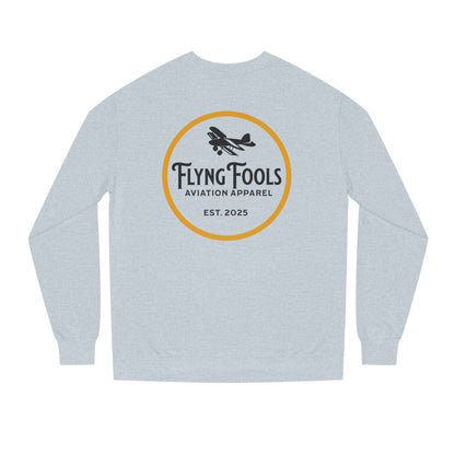 Flying Fools Original Logo Aviation Crewneck