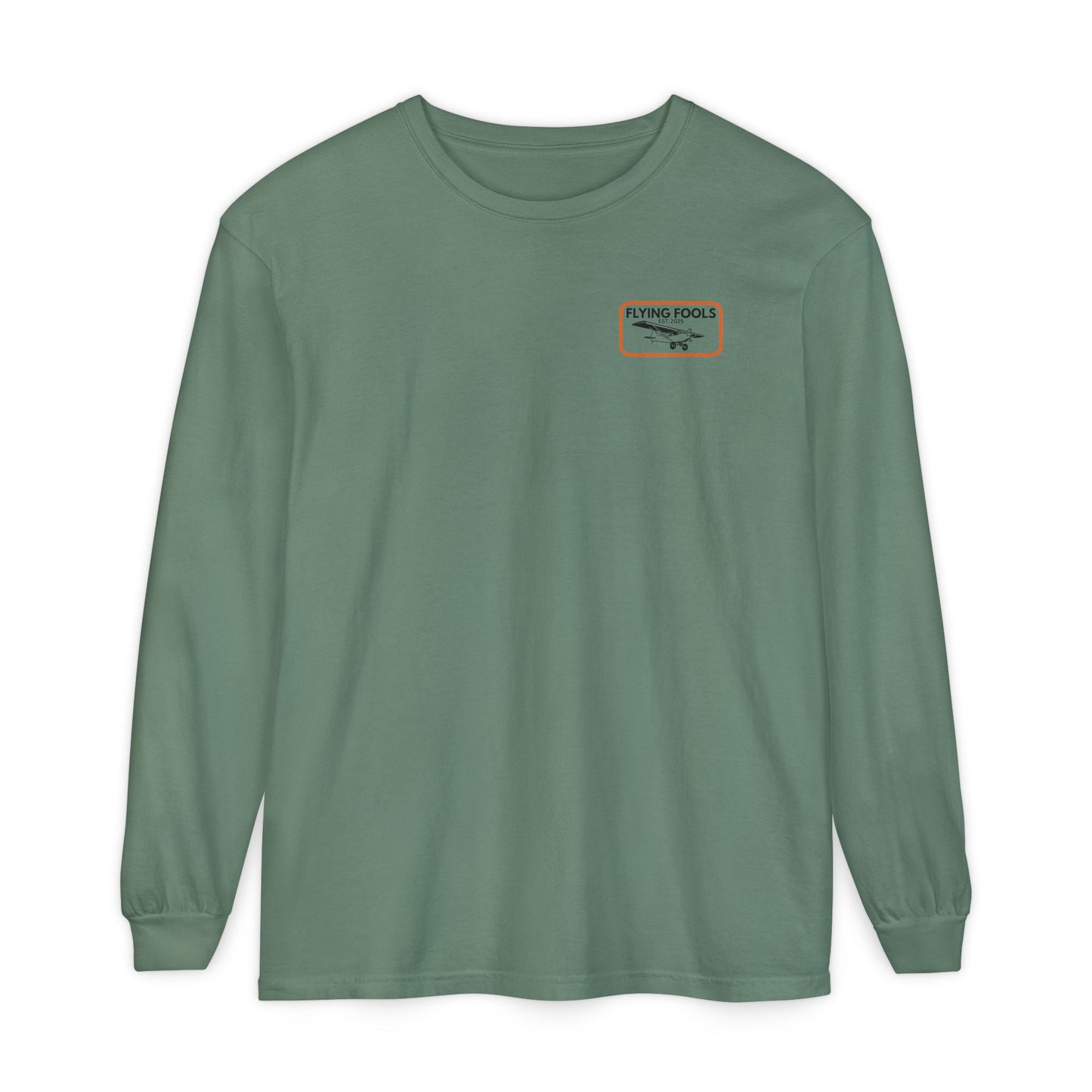 Flying Fools Patch Logo 2 Long Sleeve