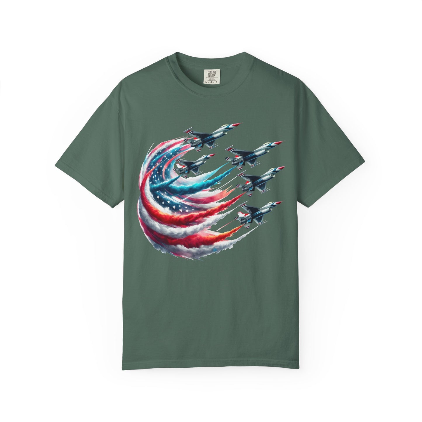 Aerial US flag Display T-Shirt