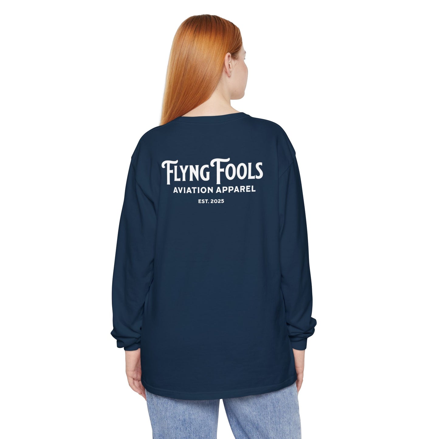 Flying Fools Aviation Apparel Long Sleeve T-Shirt