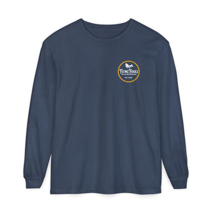 Flying Fools Aviation Long Sleeve Tee — 'Flying Fools' Logo