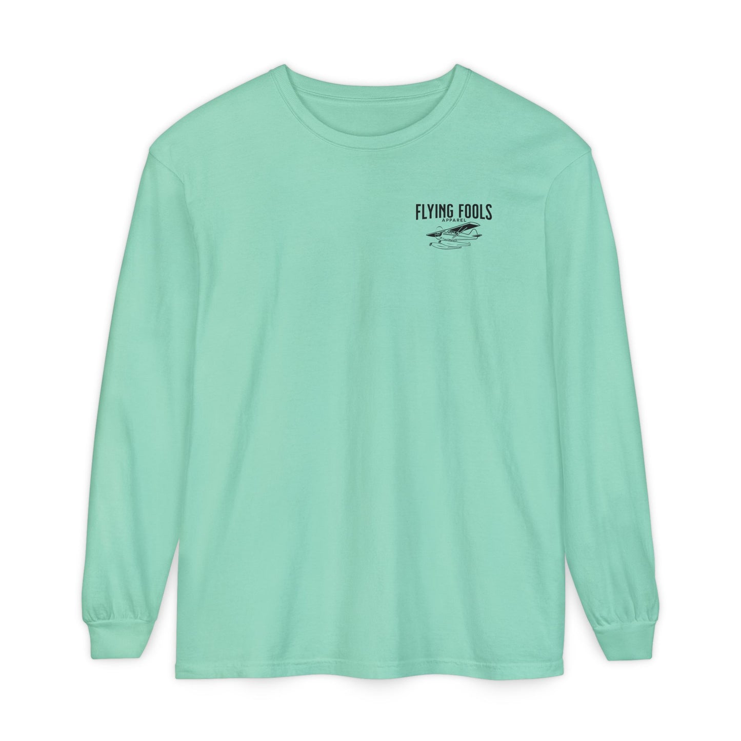 Flying Fools Long Sleeve Seaplane & Mountain Tee