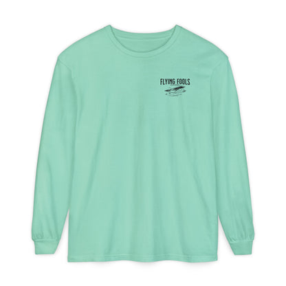 Flying Fools Long Sleeve Seaplane & Mountain Tee