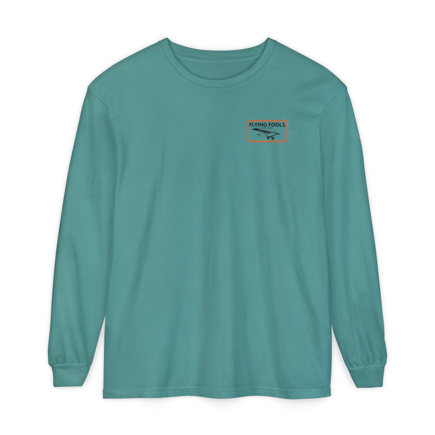 Flying Fools Patch Logo 2 Long Sleeve