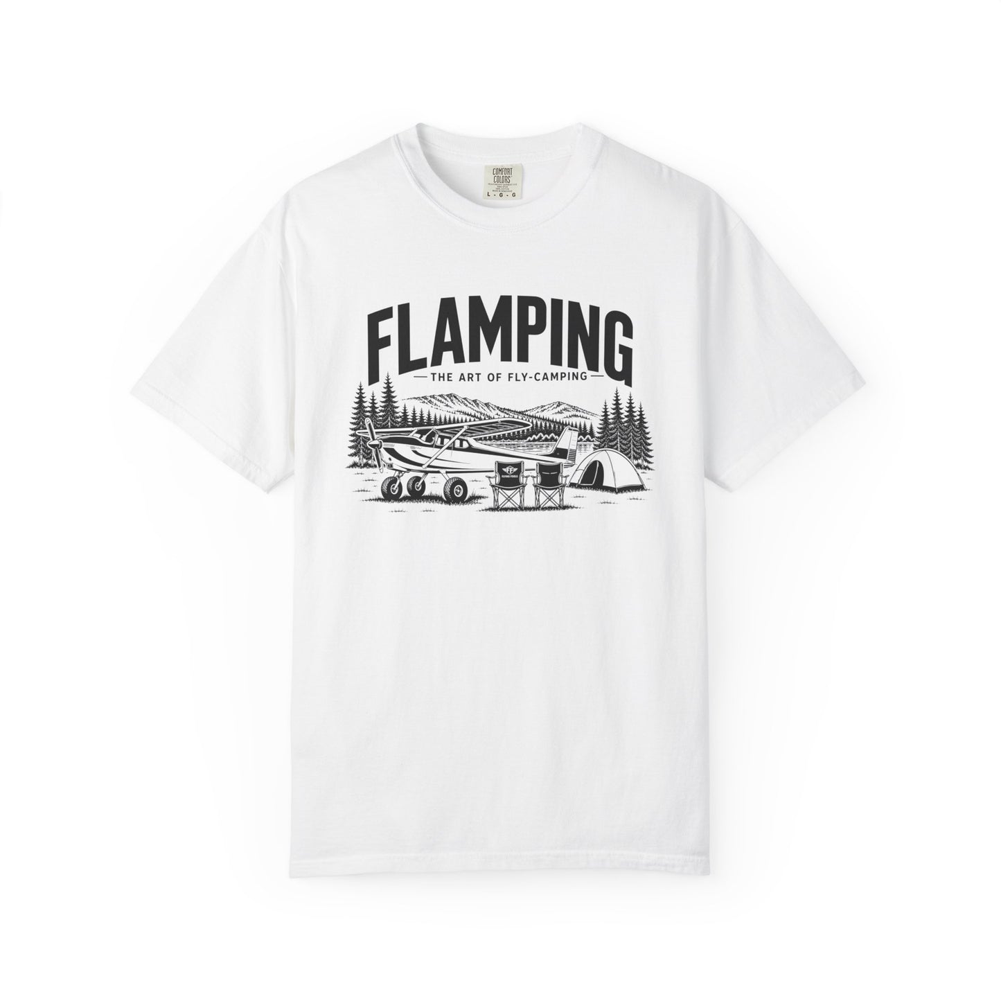 Fly-Camping 'Flamping' Aviation T-Shirt