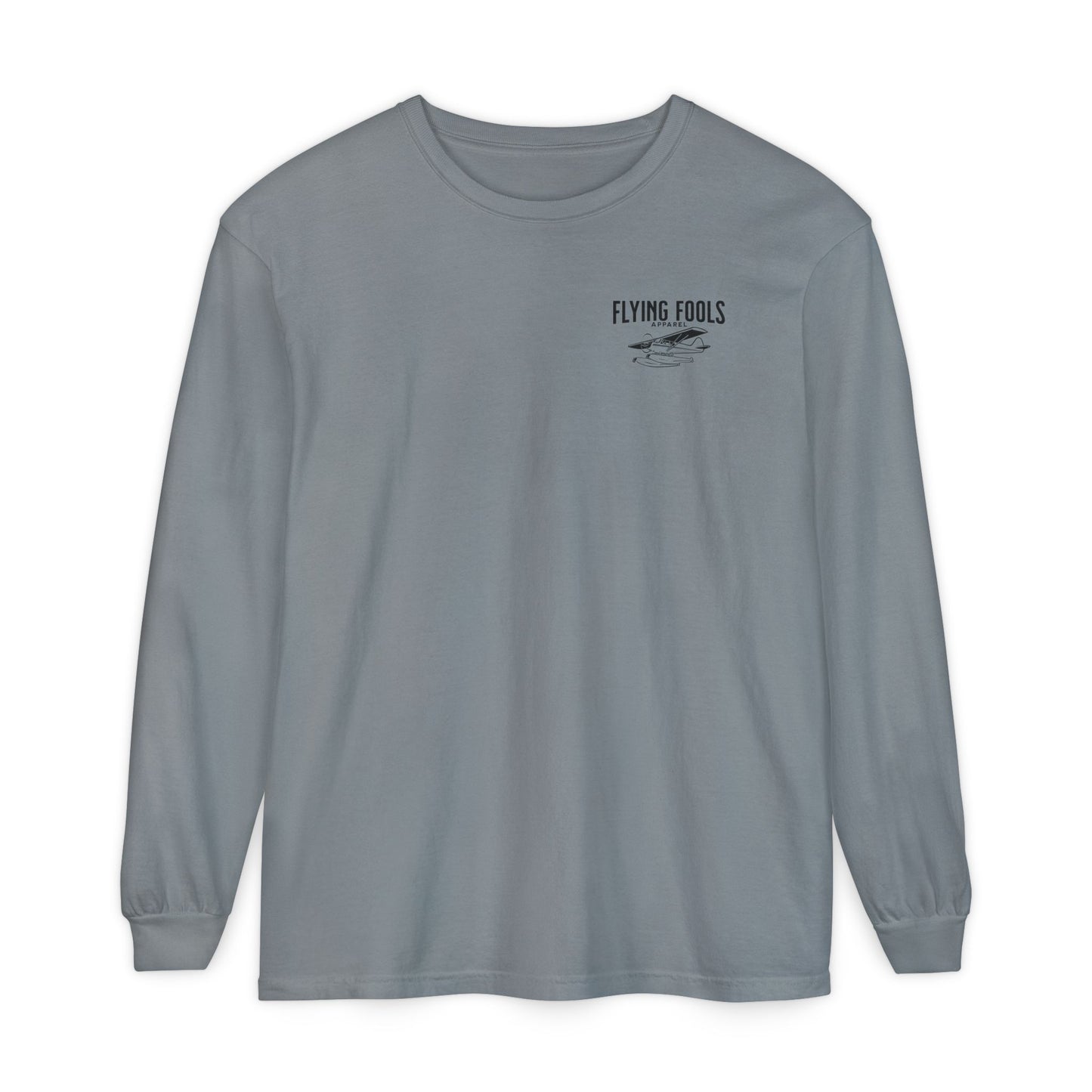 Flying Fools Long Sleeve Seaplane & Mountain Tee