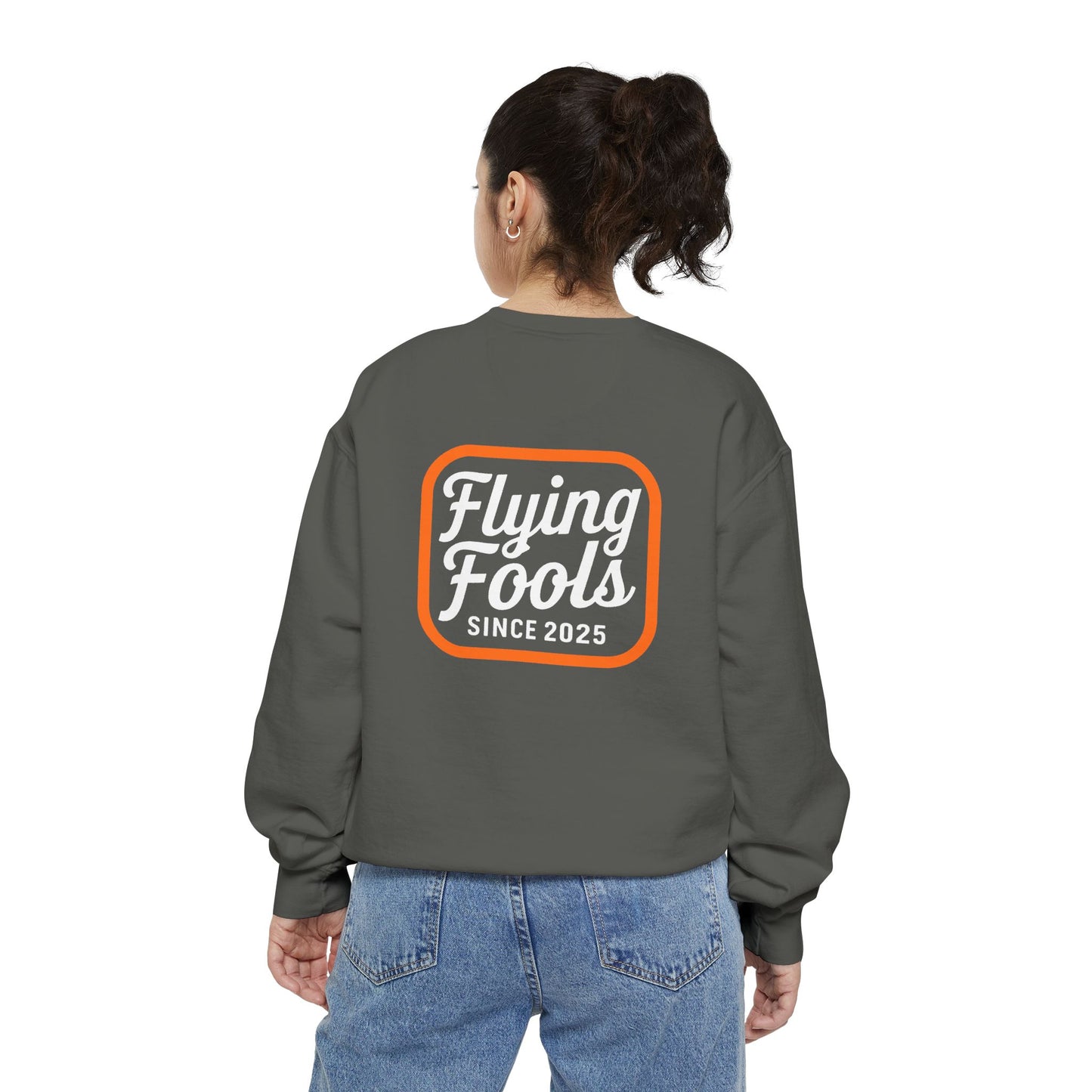 Flying Fools Tasty Logo  Sweatshirt