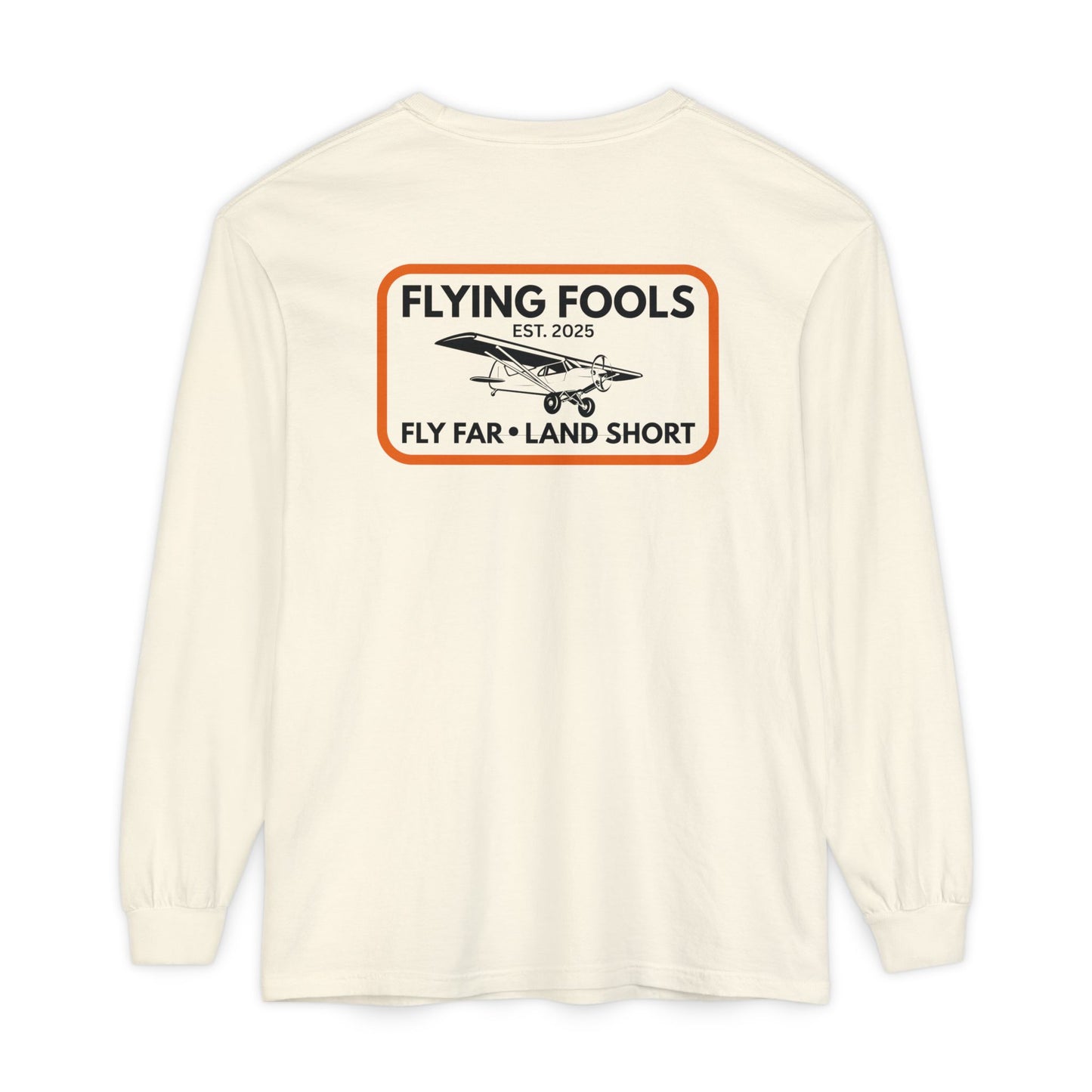 Flying Fools Patch Logo 2 Long Sleeve