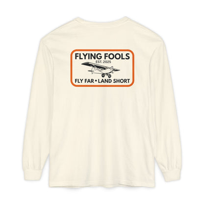 Flying Fools Patch Logo 2 Long Sleeve