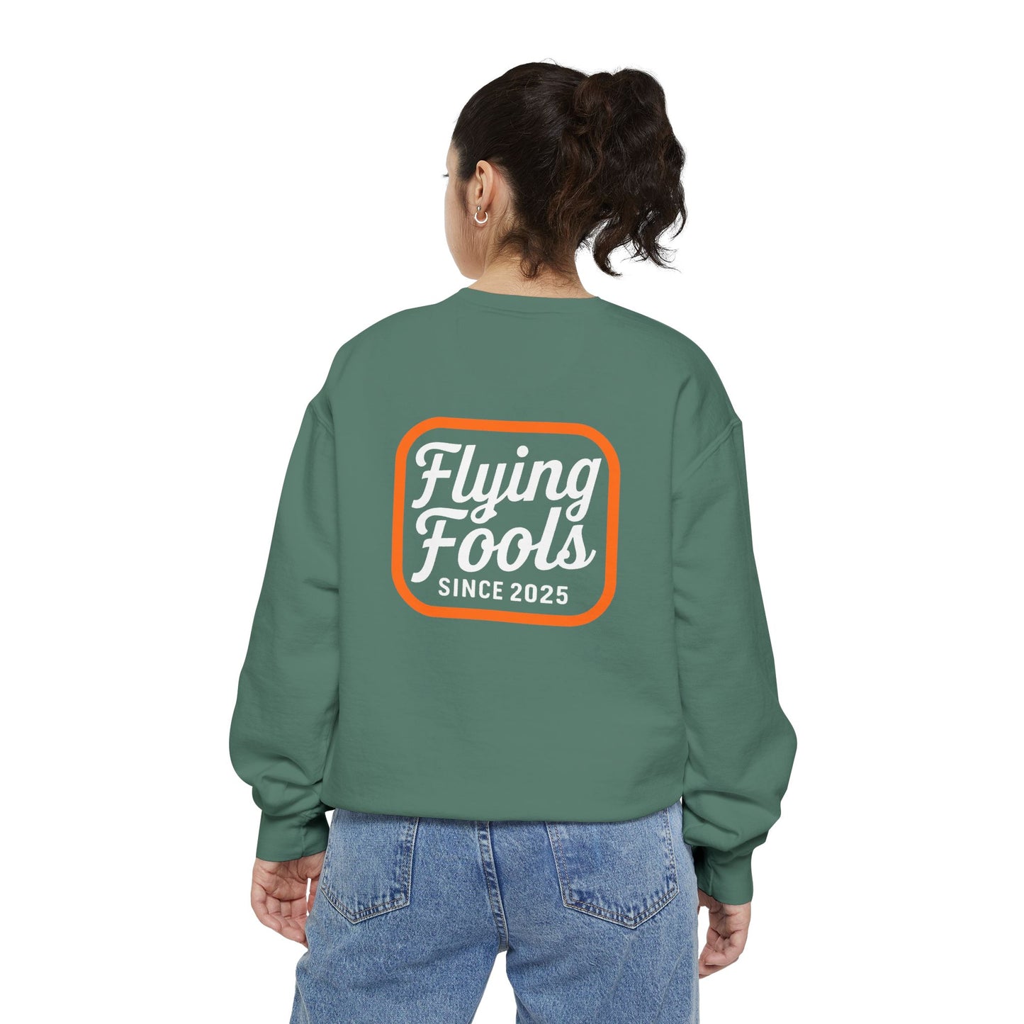 Flying Fools Tasty Logo  Sweatshirt