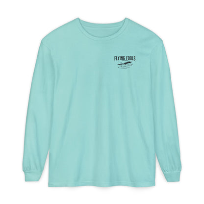 Flying Fools Long Sleeve Seaplane & Mountain Tee