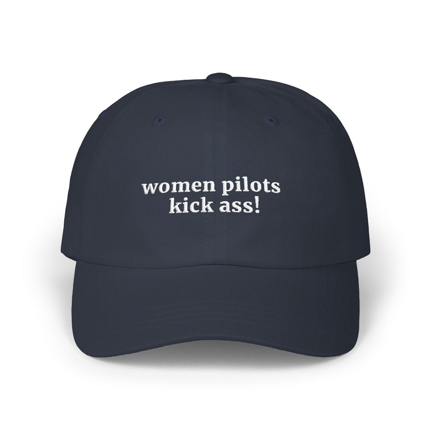 Women Pilots Kick Ass! Dad Hat