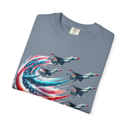 Aerial US flag Display T-Shirt