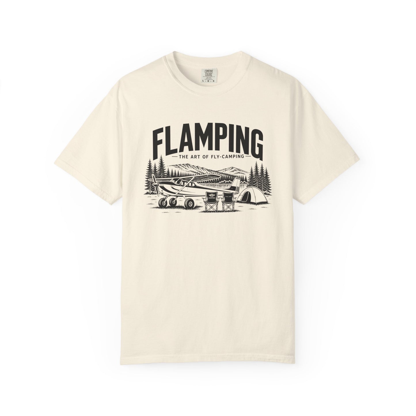 Fly-Camping 'Flamping' Aviation T-Shirt
