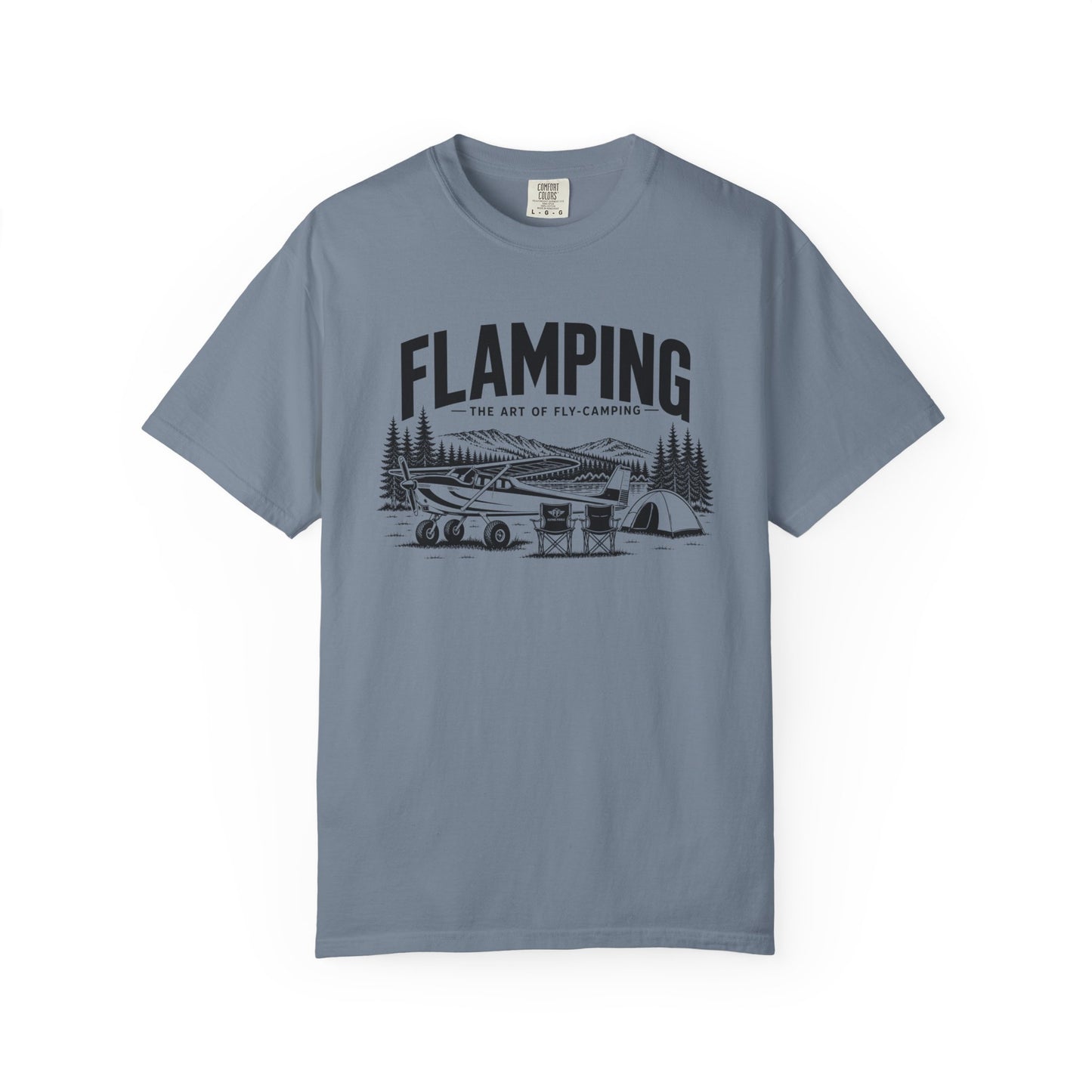 Fly-Camping 'Flamping' Aviation T-Shirt