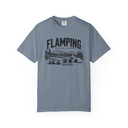 Fly-Camping 'Flamping' Aviation T-Shirt