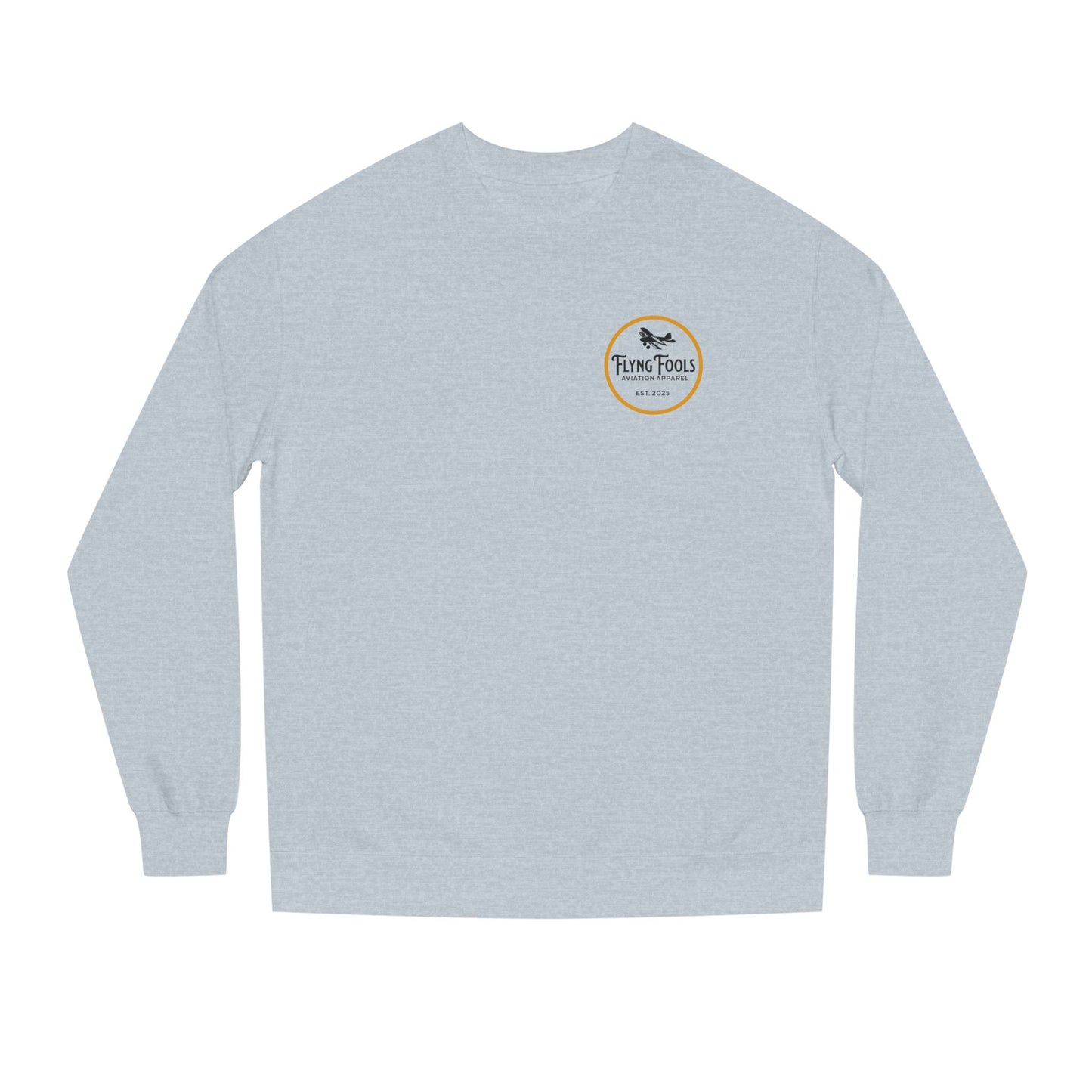 Flying Fools Original Logo Aviation Crewneck
