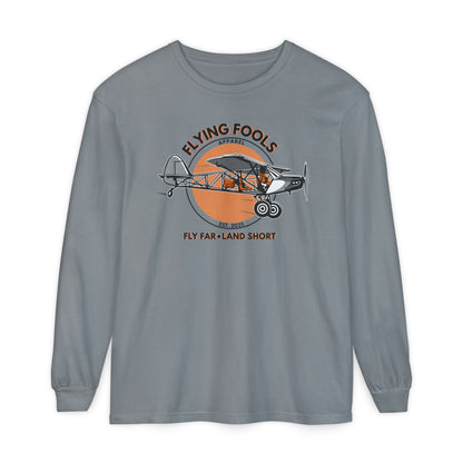 Flying Fools Backcountry Airplane Long Sleeve Tee