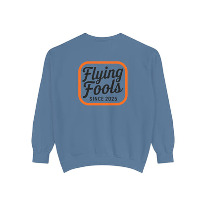 Flying Fools Tasty Logo  Pilot Sweatshirt