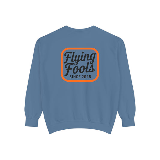 Flying Fools Tasty Logo  Pilot Sweatshirt
