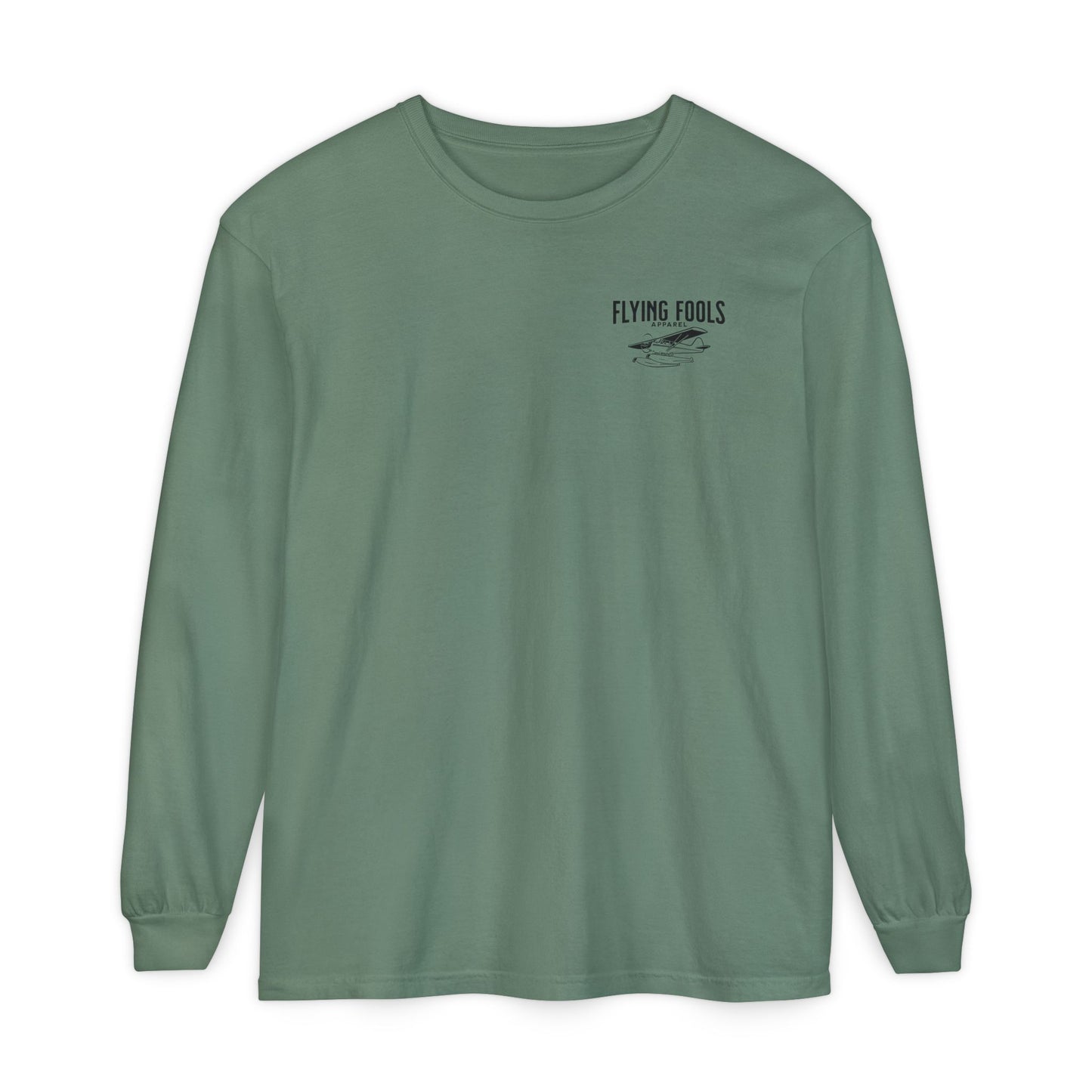 Flying Fools Long Sleeve Seaplane & Mountain Tee