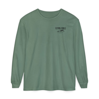 Flying Fools Long Sleeve Seaplane & Mountain Tee