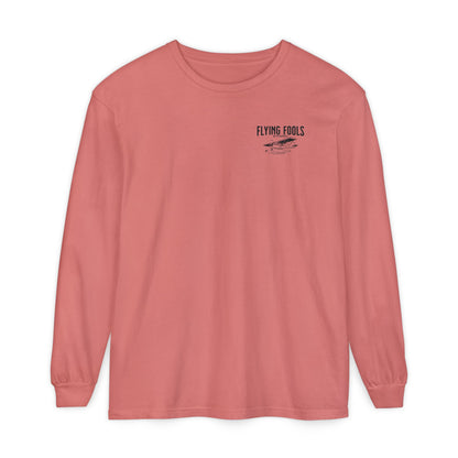 Flying Fools Long Sleeve Seaplane & Mountain Tee