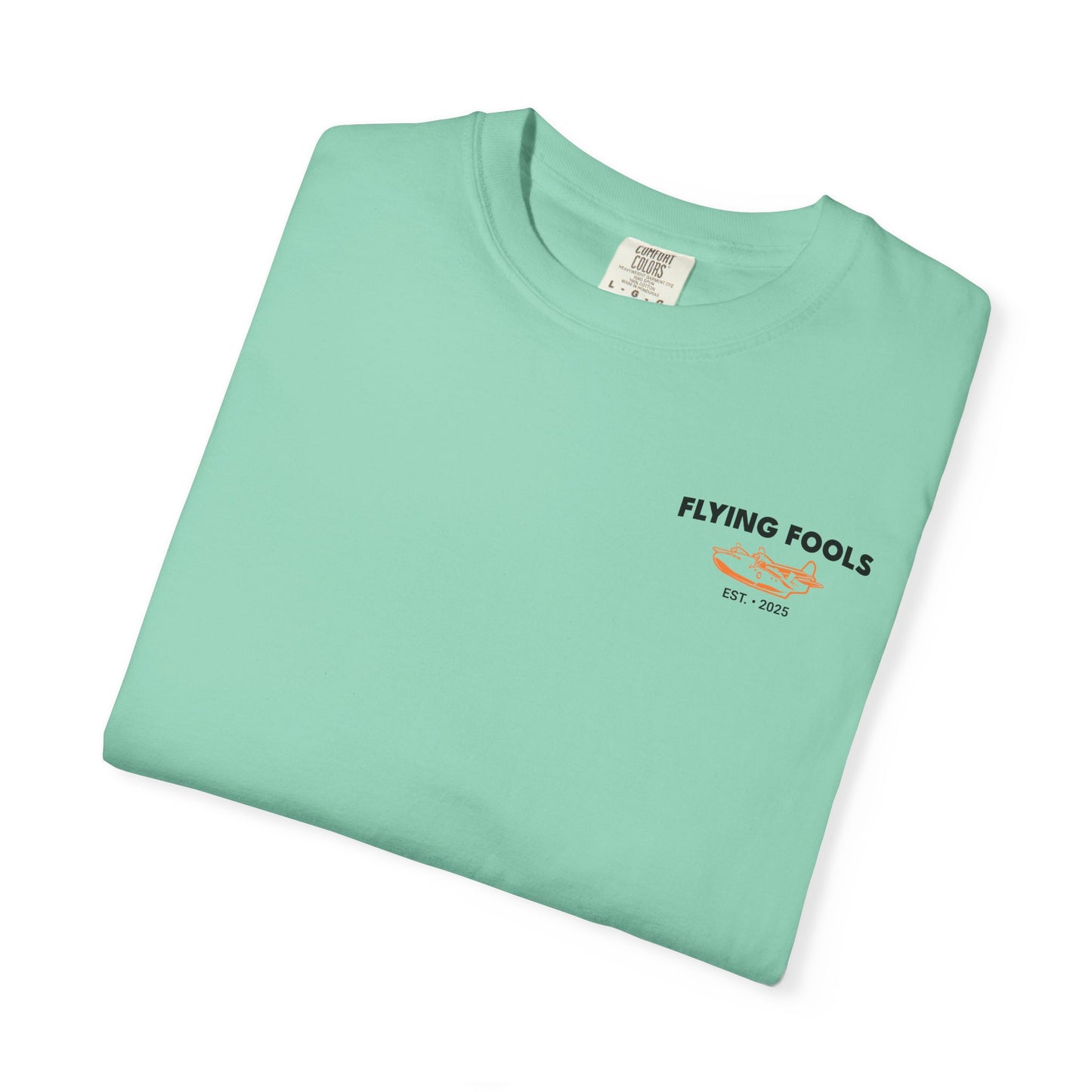Flying Fools Seaplane T-Shirt — Runways Optional
