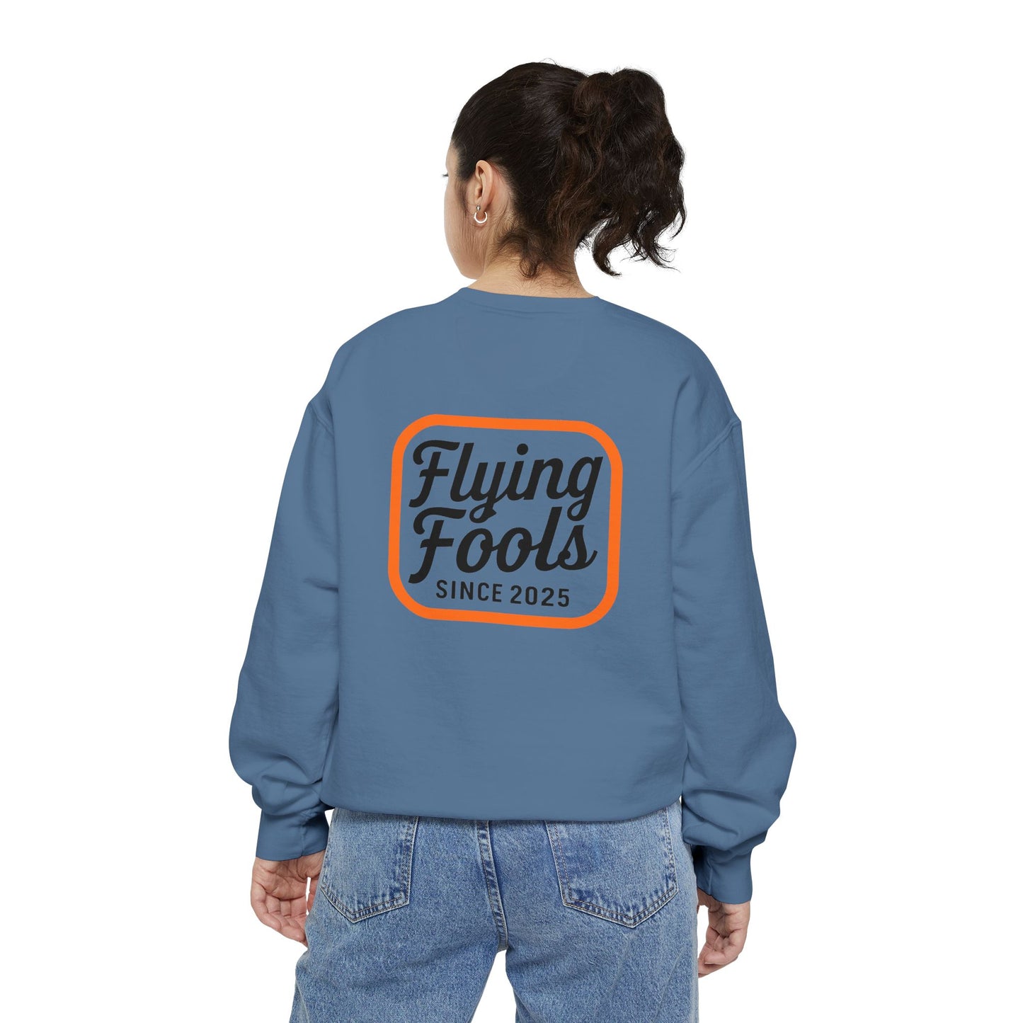 Flying Fools Tasty Logo  Pilot Sweatshirt