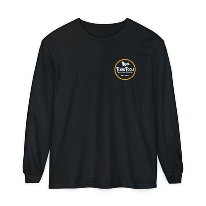 Flying Fools Aviation Long Sleeve Tee — 'Flying Fools' Logo