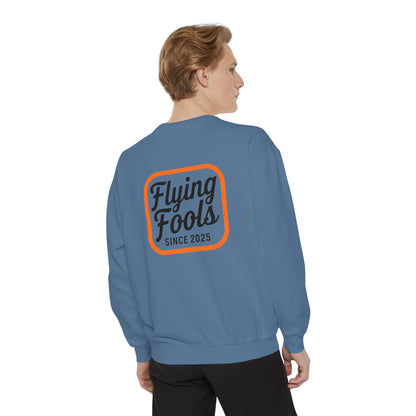 Flying Fools Tasty Logo  Pilot Sweatshirt