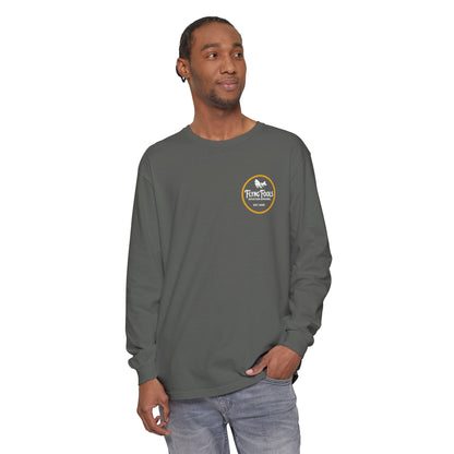 Flying Fools Aviation Long Sleeve Tee — 'Flying Fools' Logo