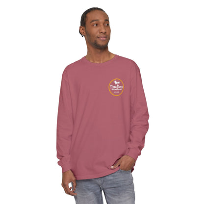 Flying Fools Aviation Long Sleeve Tee — 'Flying Fools' Logo