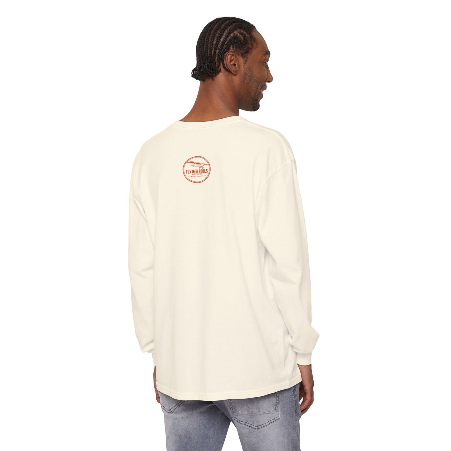 Flying Fools Backcountry Airplane Long Sleeve Tee