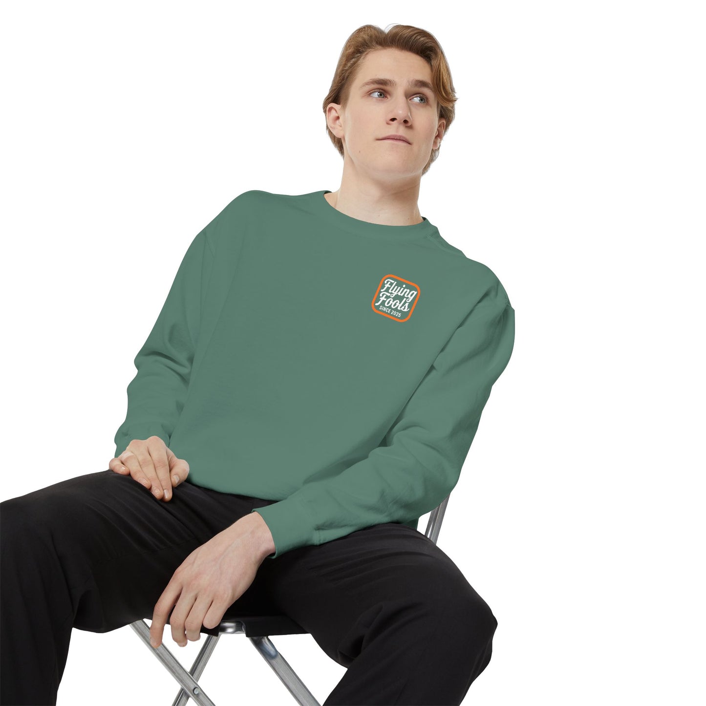 Flying Fools Tasty Logo  Sweatshirt