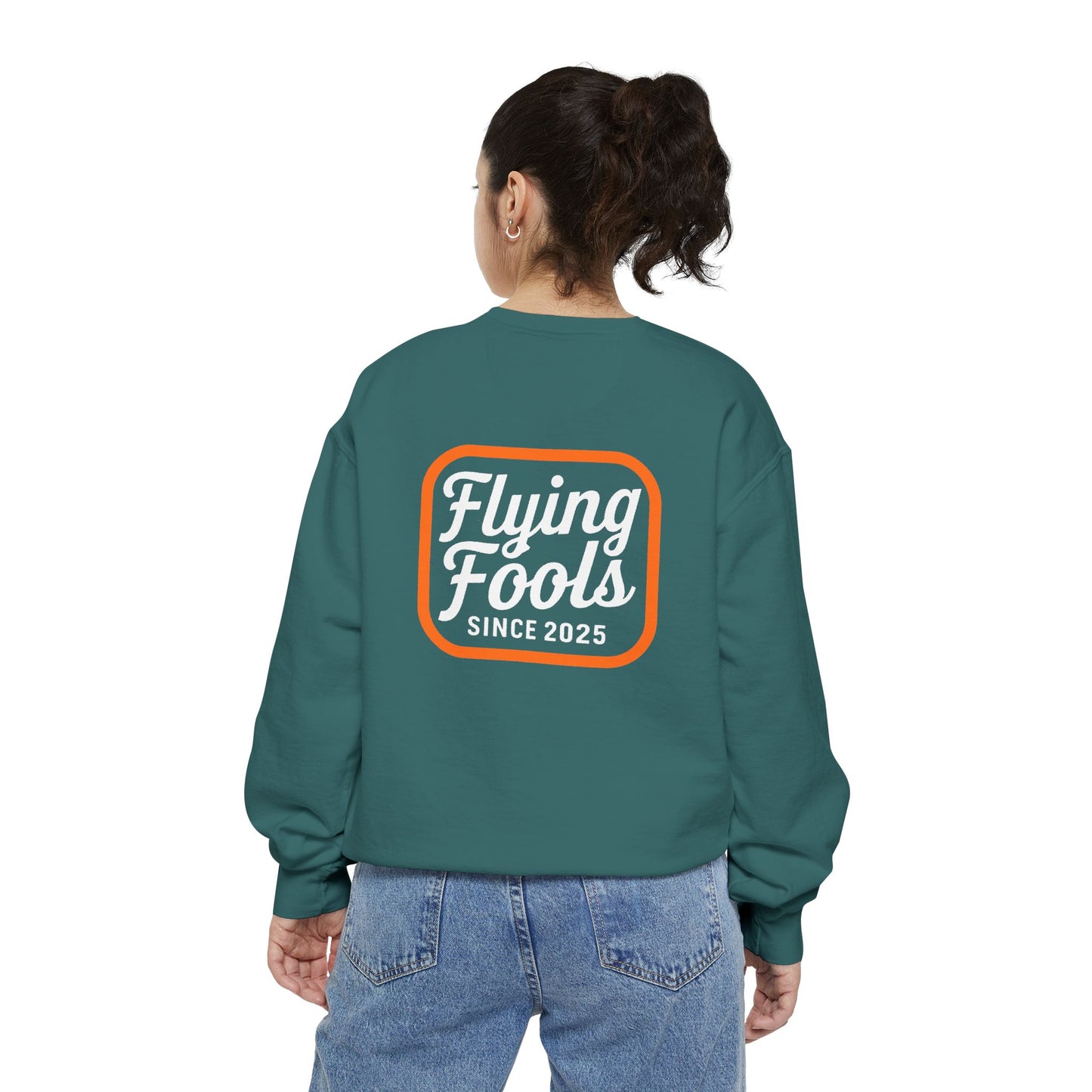 Flying Fools Tasty Logo  Sweatshirt