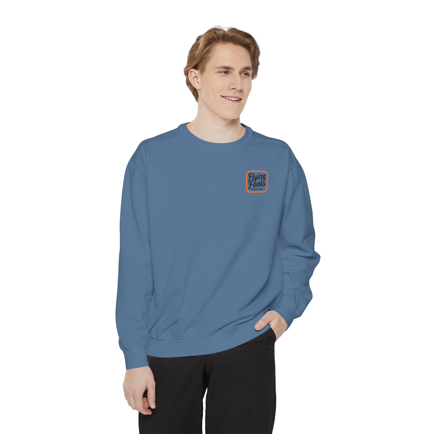 Flying Fools Tasty Logo  Pilot Sweatshirt