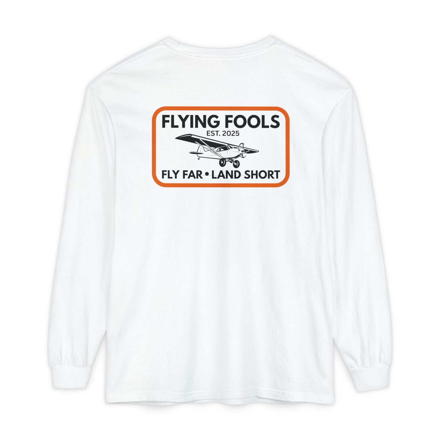 Flying Fools Patch Logo 2 Long Sleeve