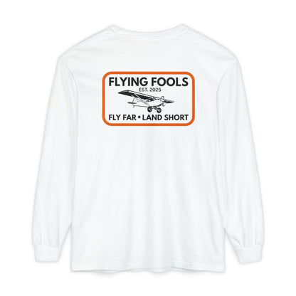 Flying Fools Patch Logo 2 Long Sleeve