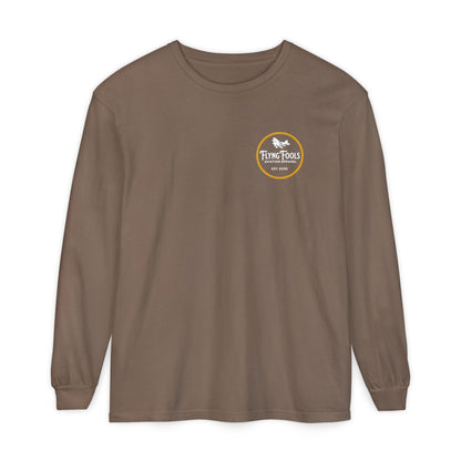 Flying Fools Aviation Long Sleeve Tee — 'Flying Fools' Logo