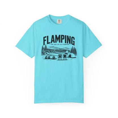 Fly-Camping 'Flamping' Aviation T-Shirt