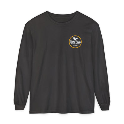 Flying Fools Aviation Long Sleeve Tee — 'Flying Fools' Logo