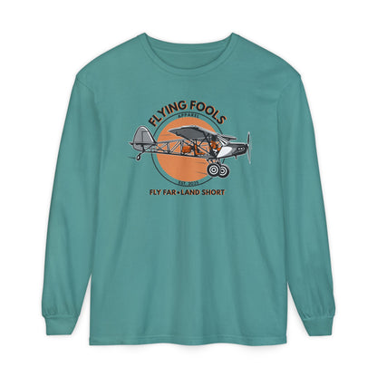 Flying Fools Backcountry Airplane Long Sleeve Tee