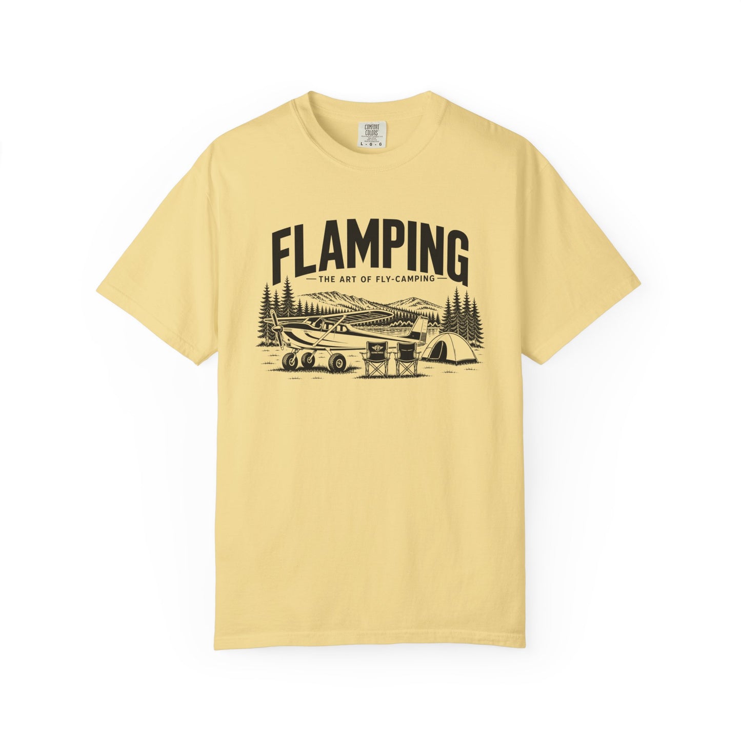 Fly-Camping 'Flamping' Aviation T-Shirt