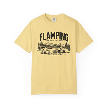 Fly-Camping 'Flamping' Aviation T-Shirt
