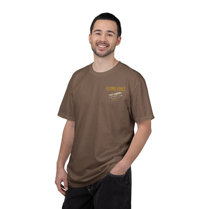 Flying Fools Vintage Seaplane & Mountain T-Shirt