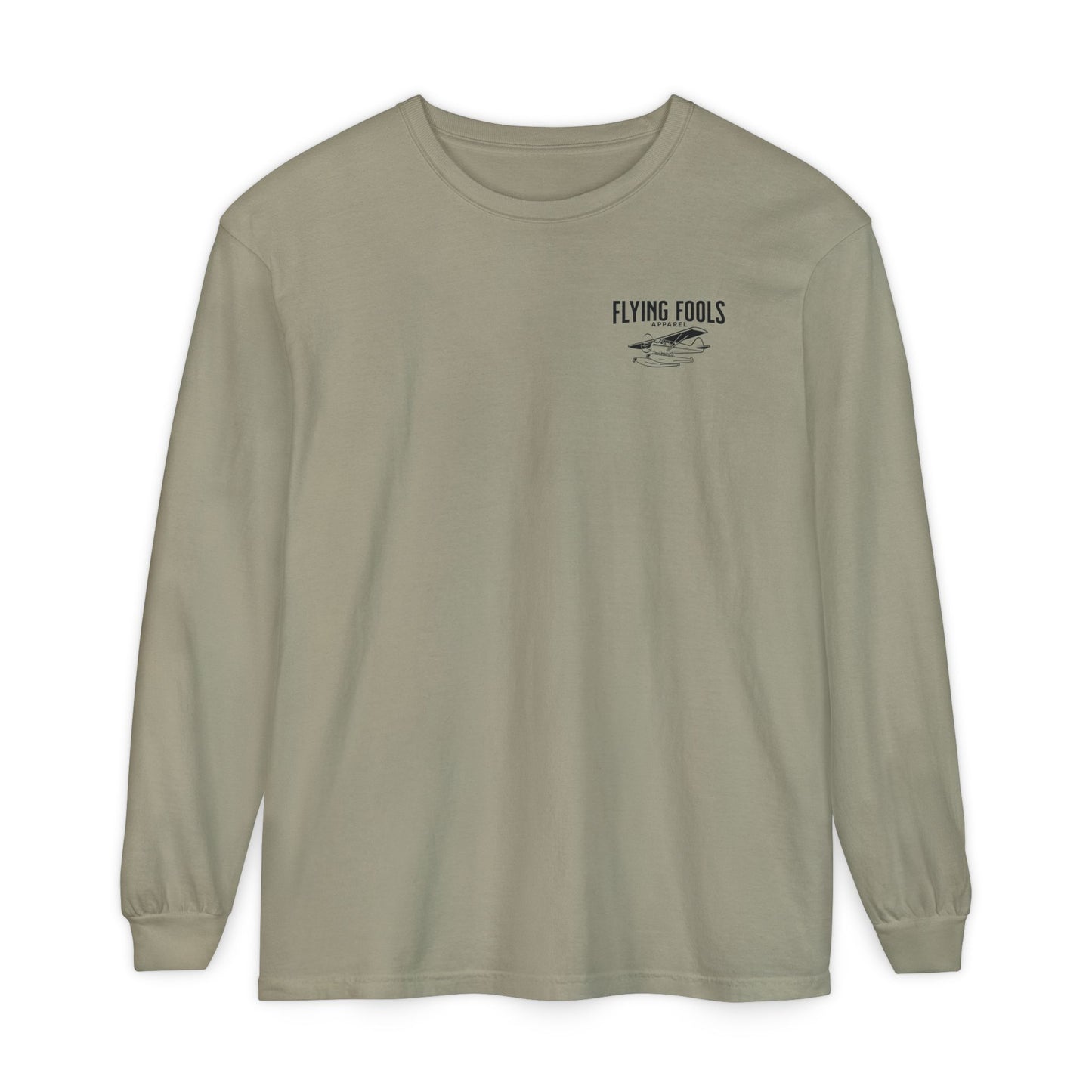 Flying Fools Long Sleeve Seaplane & Mountain Tee